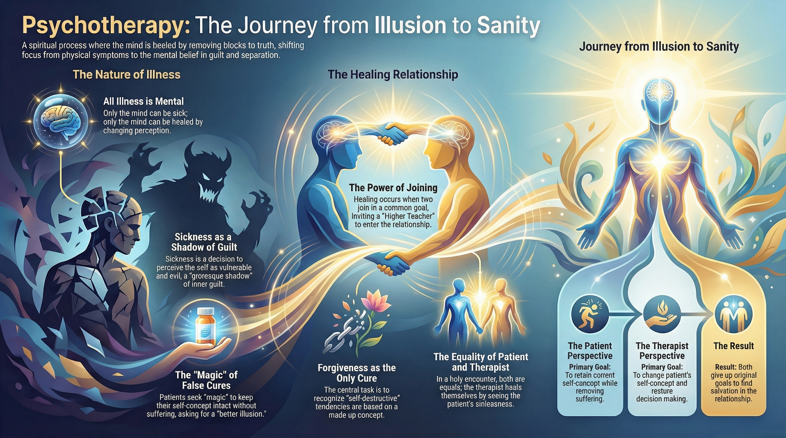 Psychotherapy: Illusion to Sanity